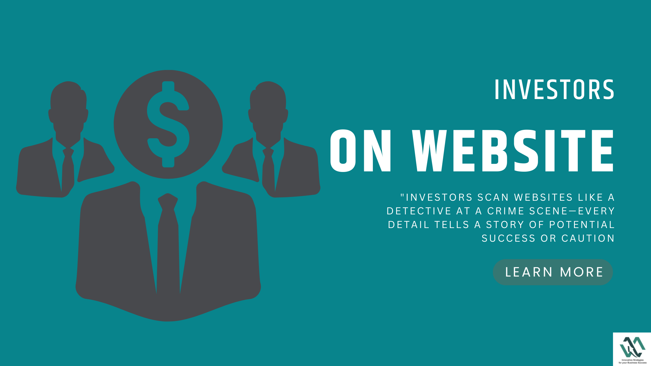 How to attract investors with your website